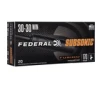 Subsonic 30-30 Winchester Fusion Soft Point Rifle Ammo - Subsonic 30-30 Win 170gr Fusion Sp 1000 Fps 20 Box
