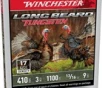 Long Beard Tungsten 410 Bore  9 Shot Shotgun Ammo - Long Brd Tungsten 410 Bore 3     13 16oz  9 Shot 1100 Fps 5 Box