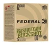 Buckshot 12 Gauge 2-3 4      00 Buckshot Shotgun Ammo - 12 Gauge 2-3 4     9-Pellet  00 Buckshot 25 Box