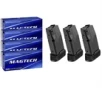 Magtech 9mm Luger Ammo 200 Rounds   P365 X Xl Magazines 3-Pack - Sport Shoot 9mm Luger 115gr 200rd W 3x P365 X Xl 12rd Mags