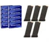 Magtech 9mm Luger Ammo 500rd   Pmag 15rd Gl9 5-Pack - Sport Shooting 9mm Luger 115gr 500rd W 5x Gl9 15rd Mags