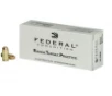 Federal Range and Target 40 Smith   Wesson 180 GR Full Metal Jacket 50 Bx  20 Cs