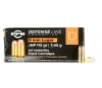 PPU Defense 9mm Luger 115 gr Jacketed Hollow Point  JHP  50 Bx  20 Cs