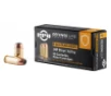 PPU Defense 9x18 Makarov 93 gr Jacketed Hollow Point  JHP  50 Bx  20 Cs