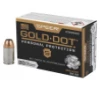 Speer Ammo Gold Dot Personal Protection  380 ACP  ACP  90 GR Hollow Point 20 Bx  10 Cs