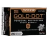 Speer Ammo 40 S W Gold Dot Personal Protection 180 GR Hollow Point 20 Bx  10 Cs