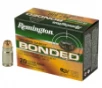 Remington Ammunition Golden Saber Bonded 357 Sig 125 GR Brass Jacket Hollow Point  BJHP  20 Bx  25 Cs