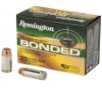 Remington Golden Saber Bonded 40 S W Ammo 165gr Brass Jacket Hollow Point 20rd box