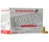 Winchester Full Metal Jacket 9mm NATO Ammo 124 gr 150 Round Box