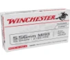 Winchester Full Metal Jacket 5 56x45mm NATO Ammo 55 gr 20 Round Box