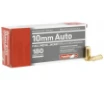 Aguila 132730 Centerfire Handgun 10mm Auto 180 gr Full Metal Jacket  FMJ  50 Bx  20 Cs
