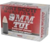 Fort Scott Munition TPD Black Pistol Ammo 9mm 80 gr  TUI 20 rd 