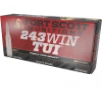 Fort Scott Munition Rifle Ammo 243 Win  70 gr  TUI 20 rd 