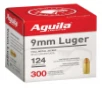AGUILA 9MM FMJ 124 GR BULK PACK 300RD