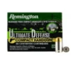 Remington Ammunition Golden Saber Defense  380 ACP 102 gr Brass Jacket Hollow Point  BJHP  20 Bx  25 Cs