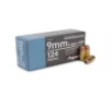 Aguila Handgun Ammunition 9mm Luger 124 gr JHP 1130 fps 50 ct
