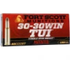Fort Scott Munition Rifle Ammo 30-30 Win  130 gr  TUI 20 rd 