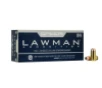 Speer Ammo 53880 Lawman 40 Smith   Wesson 180 GR Total Metal Jacket 50 Bx  20 C