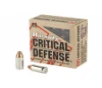 Hornady  380 ACP 90gr FTX Critical Defense