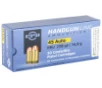 PPU Handgun 45 ACP 230 gr Full Metal Jacket  FMJ  50 Bx  10 Cs