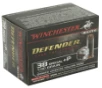 Winchester Defender Handgun Ammo  38 Special  P 130 gr JHP 950 FPS 20 ct