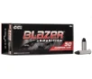 CCI Blazer 38Spl 158 Grain Round Nose Lead 50rd box