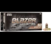 CCI Blazer Brass 9mm Ammo 115gr Full Metal Jacket 50 Round Box