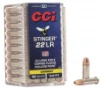 CCI Stinger Copper Plated Hollow Point 22 Long Rifle Ammo 50 Round Box