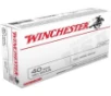 Winchester Full Metal Jacket 40 S W Ammo 180 gr 50 Round Box