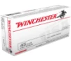 Winchester USA  45 ACP 230 Grain Full Metal Jacket 50rd box