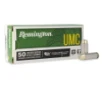 Remington UMC Handgun Ammunition 10mm Auto 180 gr FMJ 1150 fps 50 ct