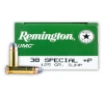 Remington  38 Spc  P 125 Grain Jacketed Hollow Point