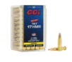 CCI Ammunition Varmint TNT Brass  17 HMR JHP 17-Grain 50-Rounds