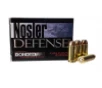 Nosler Defense Handgun Ammunition 10mm 200 gr  B JHP 20 rd 