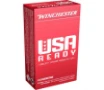 Winchester USA Ready Pistol Ammo 9mm 115 gr  FMJ Flat Nose 50 rd 