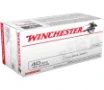 Winchester USA Pistol Ammo 40 S W 165 gr  FMJ 100 rd 