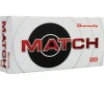 Hornady Match Rifle Ammo 308 Win 168 gr  Boat Tail Hollow Point 20 rd 