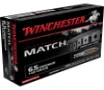 Winchester Match Rifle Ammo 6 5 Creedmoor 140 gr  MatchKing BTHP 20 rd 