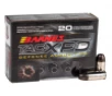 Barnes Tactical XPD TAC-XP 380 ACP Ammo 20 Round Box