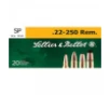 Sellier   Bellot 22-250 Remington Ammo 55gr Soft Point 20rd box