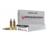 Nosler Varmageddon Flat Base Tipped 300 AAC Blackout Ammo 110 gr 20 Round Box
