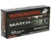 Winchester Match 6 5mm Creedmoor Sierra MatchKing Boat Tail Hollow Point 140gr 20 Round Box