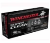 Winchester Ammo Super Clean 40 Smith   Wesson 120 GR Full Metal Jacket