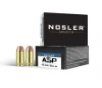 Nosler Match Grade  45 ACP 185 GR JHP 20 Bx  10 Cs