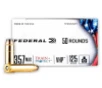 Federal Train   Protect  357 MAG 125 gr Jacketed Hollow Point  JHP  50 Bx  10 Cs