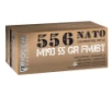 Fiocchi Training Dynamics 5 56x45mm NATO 55 gr Full Metal Jacket Boat-Tail 50rd box