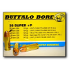 Buffalo Bore Ammunition Personal Defense Strictly Business 38Super  P 124gr Jacket Hollow Point 20 Per Box 12 Case