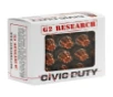 G2 RESEARCH CIVIC DUTY AMO 10MM AUTO 122GR 1100 FPS 20-RD   25 BOX PER CASE  