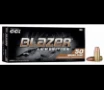 CCI 5203 Blazer Brass 9mm Luger 147 gr 950 fps Full Metal Jacket  FMJ  50 Bx 20 Cs