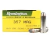 Remington Ammunition R20220 357 Mag 180 gr Jacketed Hollow Point 20 Per Box  10 Case
